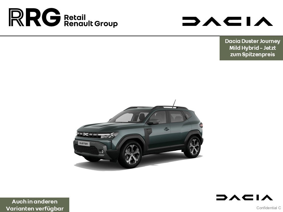 Dacia Duster Neuer Journey mild hybrid 140 PDC KLIMA